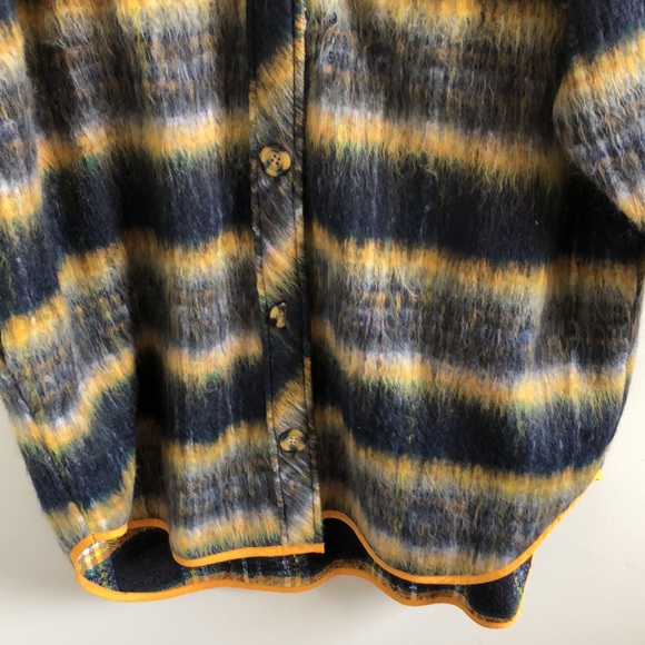 Urban Outfitters oversized plaid wool blend shacket - Picture 3 of 9